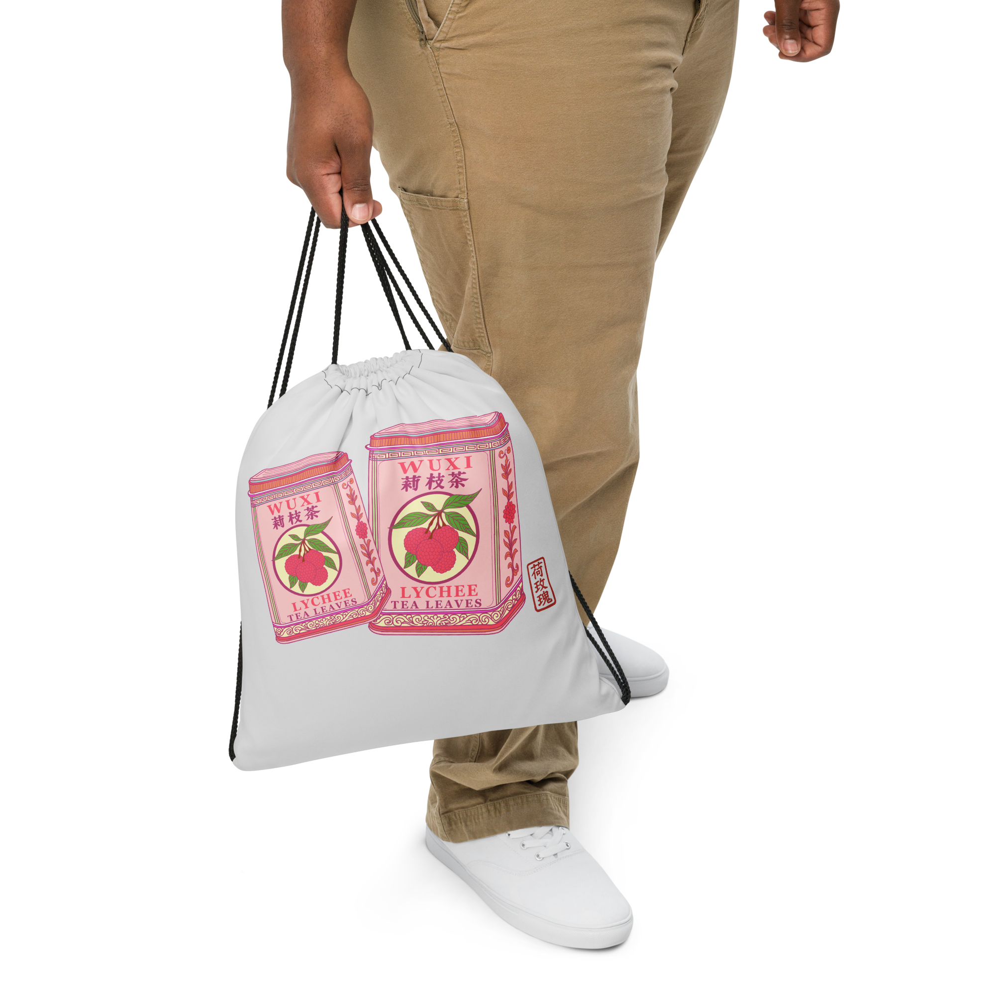 Drawstring bag - Wuxi Lychee Tea leaves
