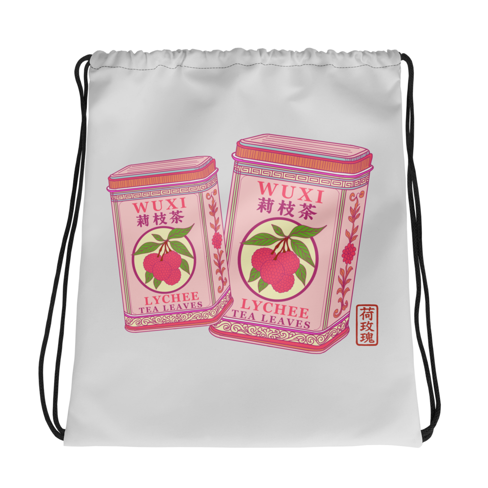 Drawstring bag - Wuxi Lychee Tea leaves