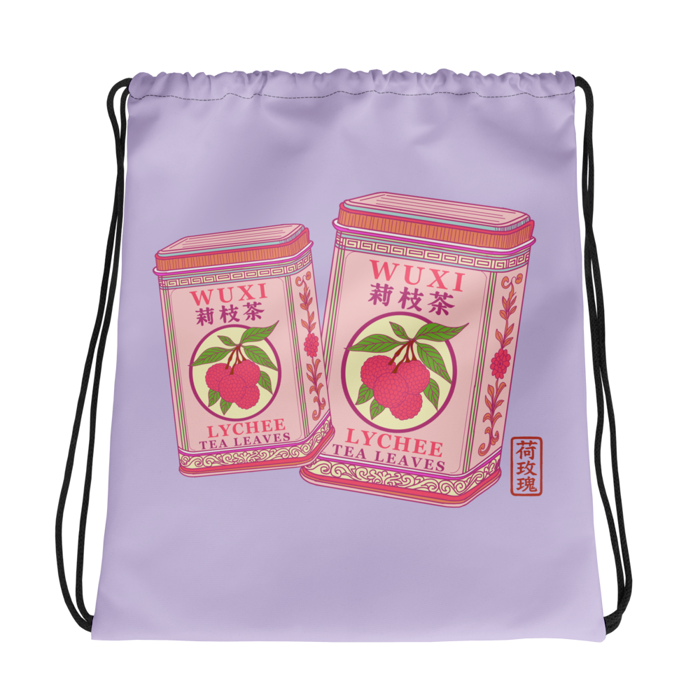 Drawstring bag - Wuxi Lychee Tea leaves