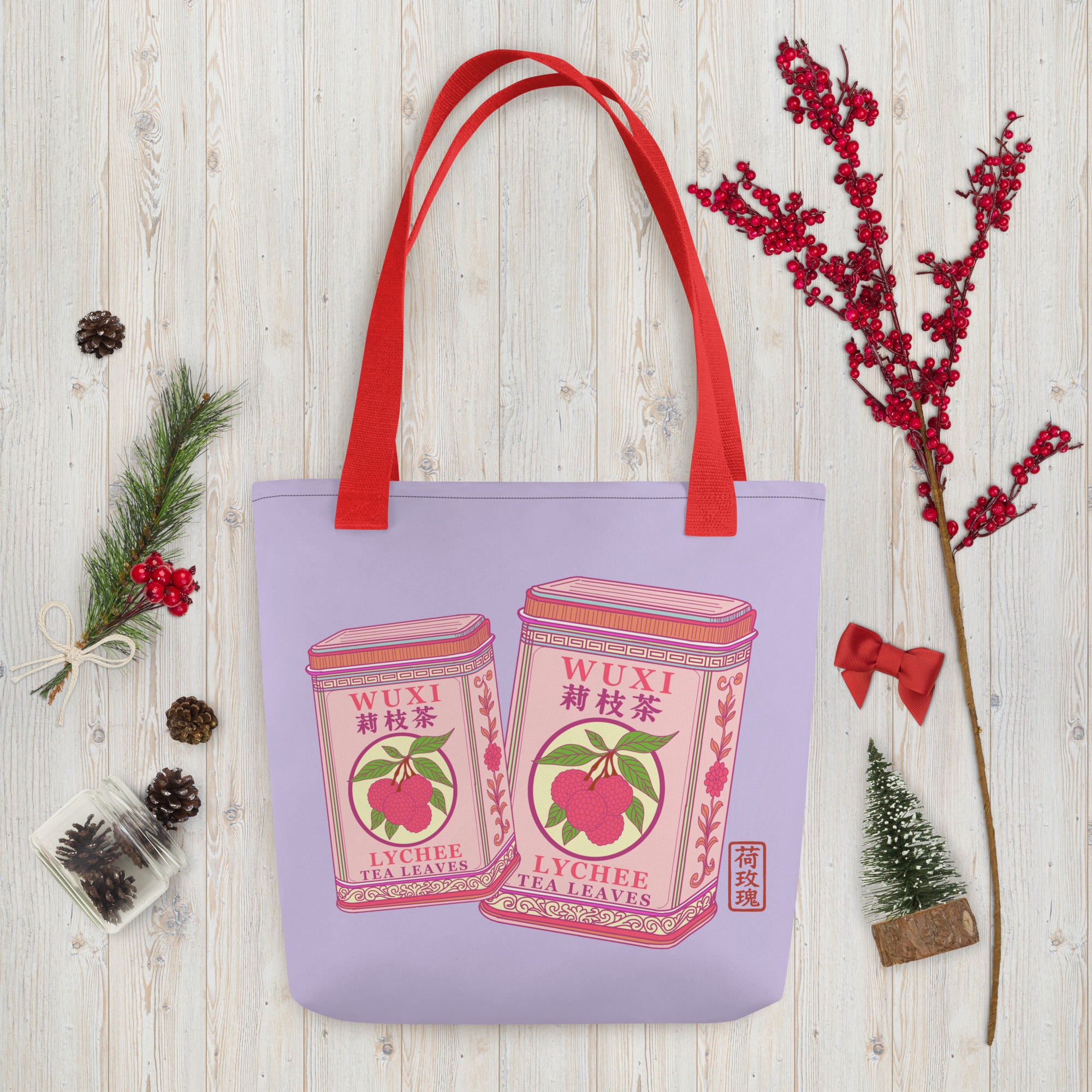 Tote bag - Wuxi Lychee Tea leaves