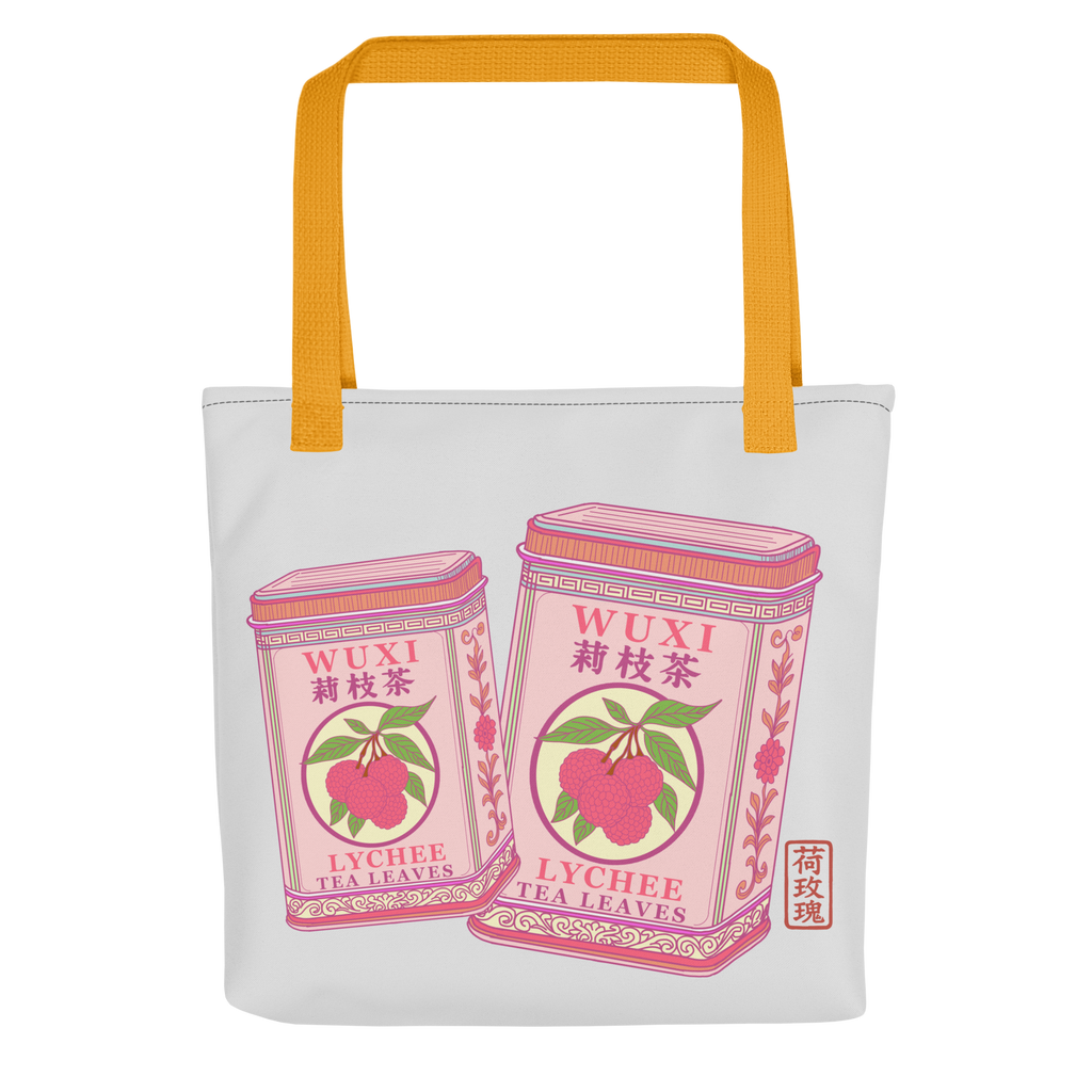 Tote bag - Wuxi Lychee Tea leaves