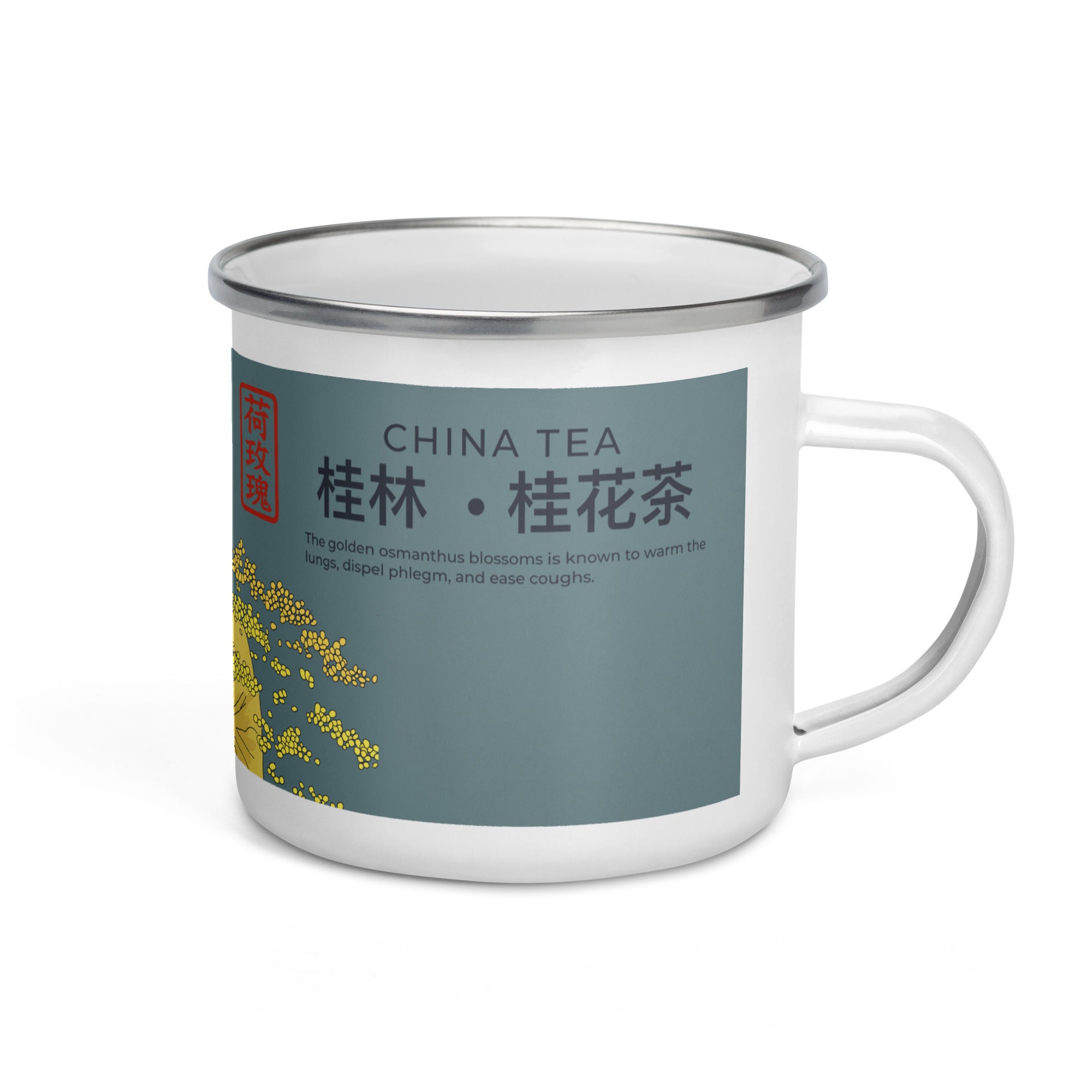 Enamel Mug - Fragrance in the Karst Hill