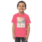 Toddler jersey t-shirt Kung Fu in the Snow 雪中功夫