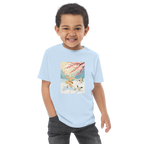 Toddler jersey t-shirt Dance together with the Snow 和雪一起跳舞