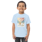 Toddler jersey t-shirt Dance together with the Snow 和雪一起跳舞