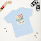 Toddler jersey t-shirt Dance together with the Snow 和雪一起跳舞