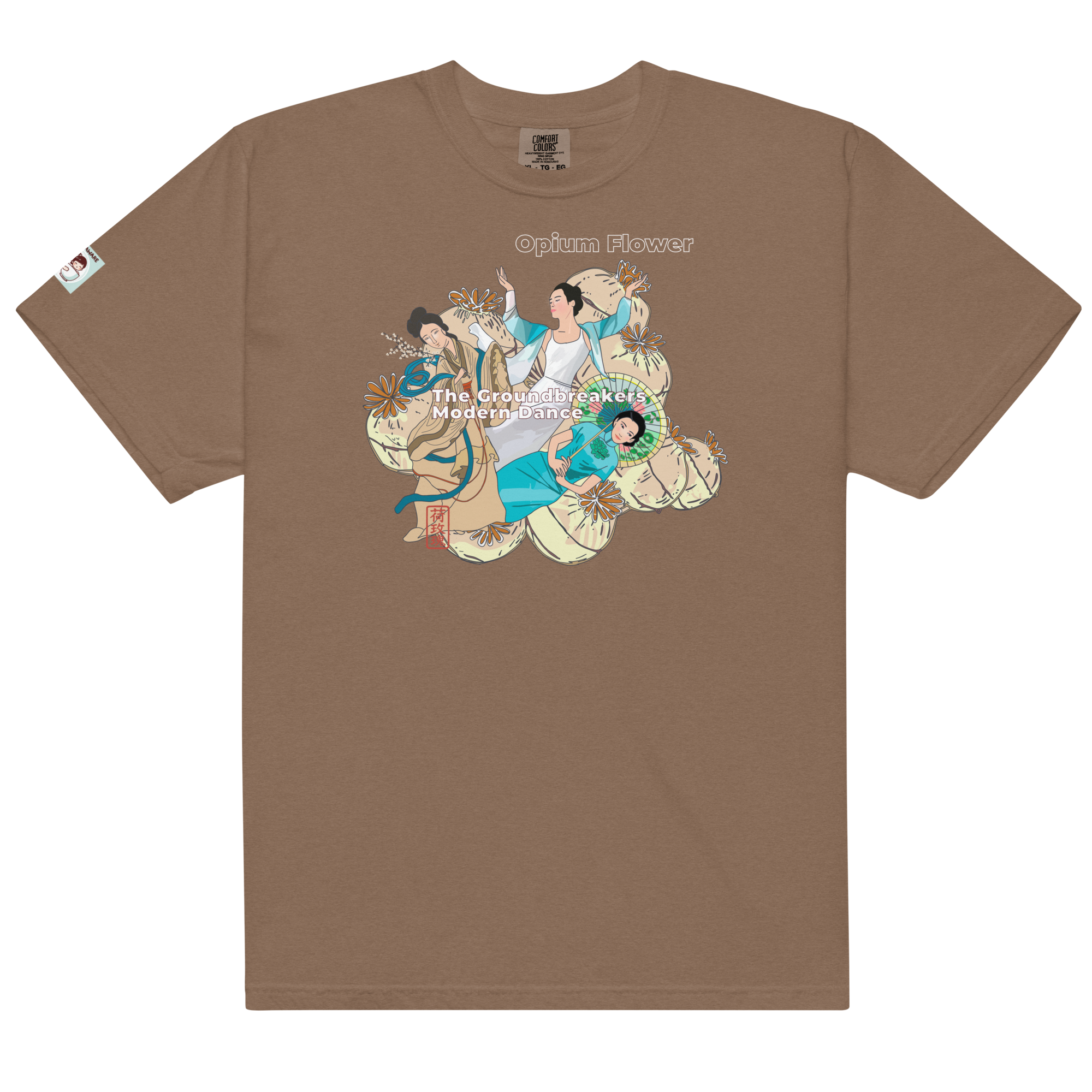 Unisex garment-dyed heavyweight t-shirt