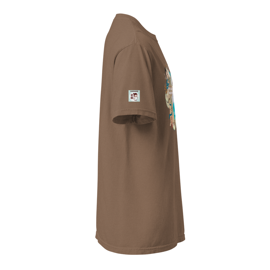 Unisex garment-dyed heavyweight t-shirt