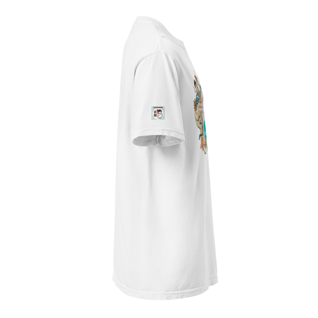 Unisex garment-dyed heavyweight t-shirt