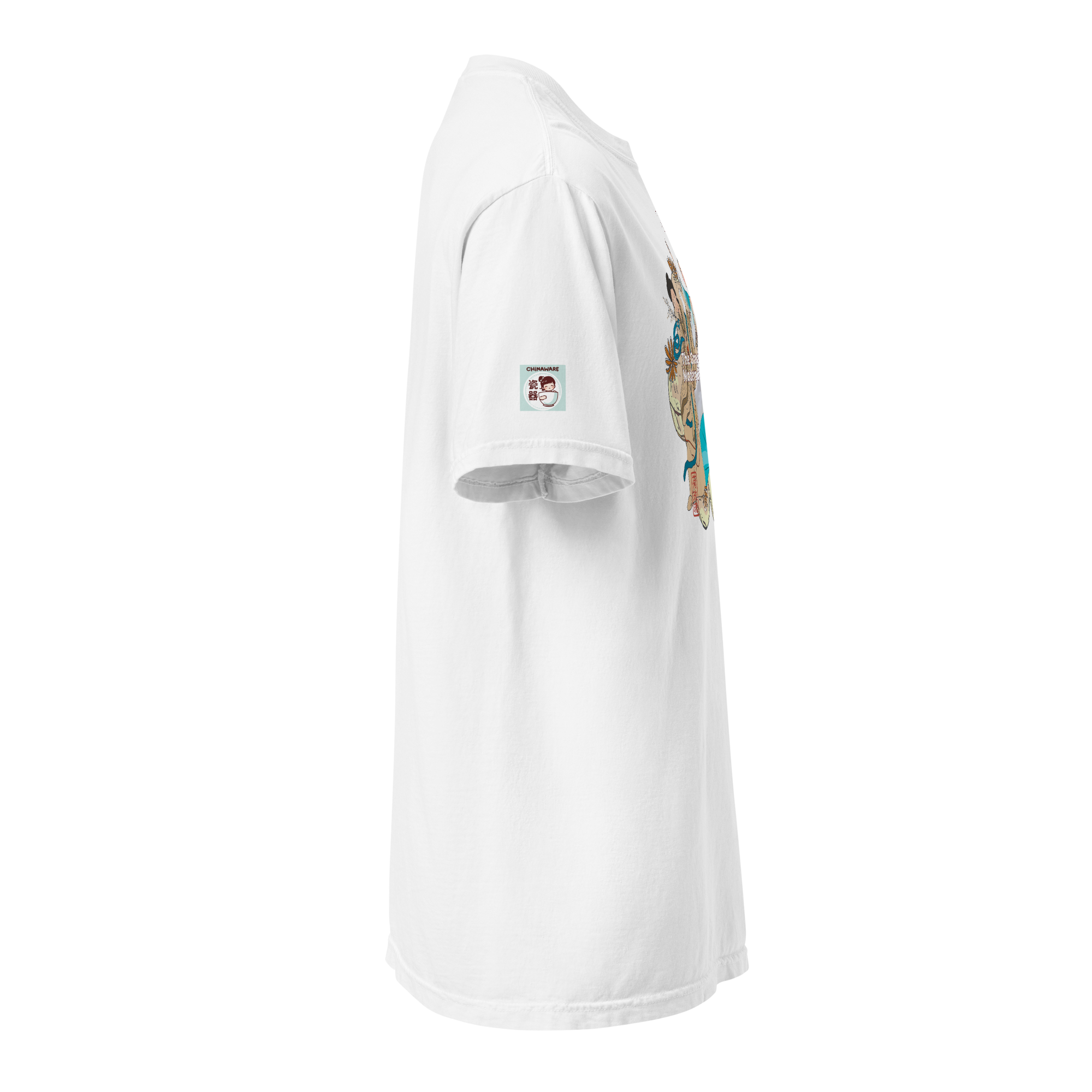 Unisex garment-dyed heavyweight t-shirt