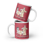 White glossy mug - Blessing in disguise 你是上天偽裝的恩典